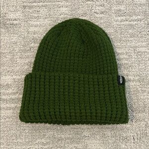 The North Face Green Ribbed Knit Hat